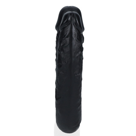 Double Gode U SHAPE 12 x 3cm Noir