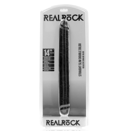 Double Gode STRAIGHT SLIM 35.5 x 3.8cm Marron