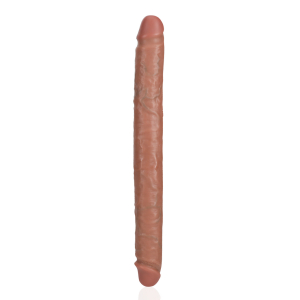 Double Gode STRAIGHT SLIM 35.5 x 3.8cm Marron