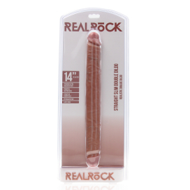 Double Gode STRAIGHT SLIM 35.5 x 3.8cm Marron 2