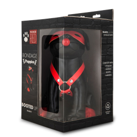 Chien en Simili BANDIT 24cm Noir 2