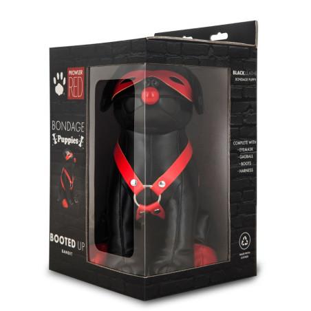 Chien en Simili BANDIT 24cm Noir