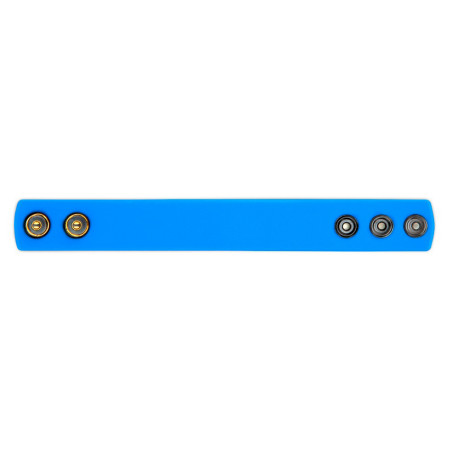 Cockring ajustable COCK STRAP Bleu en Silicone