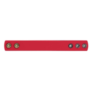 Cockring ajustable en silicone COCK STRAP Rouge