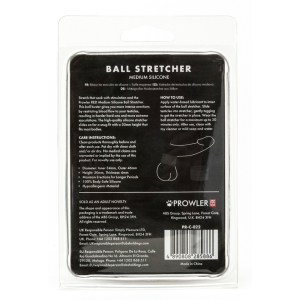 Ballstretcher en silicone STRETCH M Noir Hauteur 30 mm