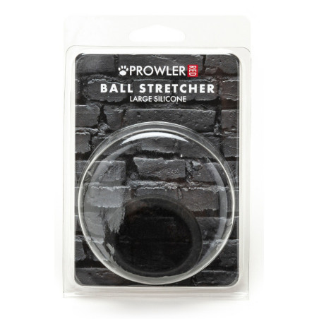 Ballstretcher en silicone STRETCH L Hauteur 40 mm Noir