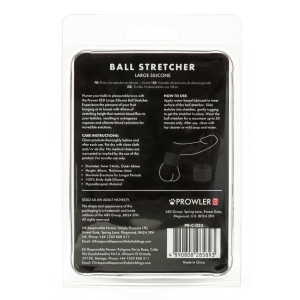 Ballstretcher en silicone STRETCH L Hauteur 40 mm Noir