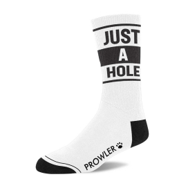 Chaussettes JUST A HOLE Blanches 2