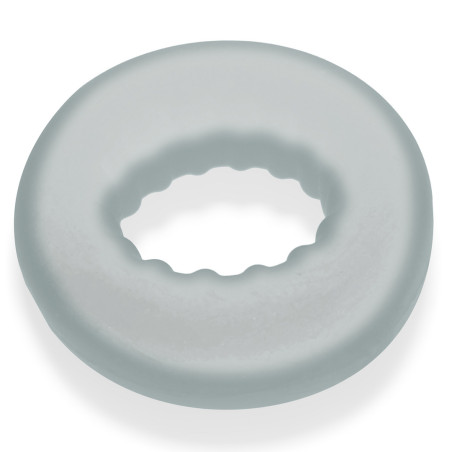 Cockring avec Intérieur strié AXIS Transparent par Oxballs