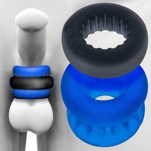 Ballstretcher ULTRACORE de Oxballs Bleu-Noir