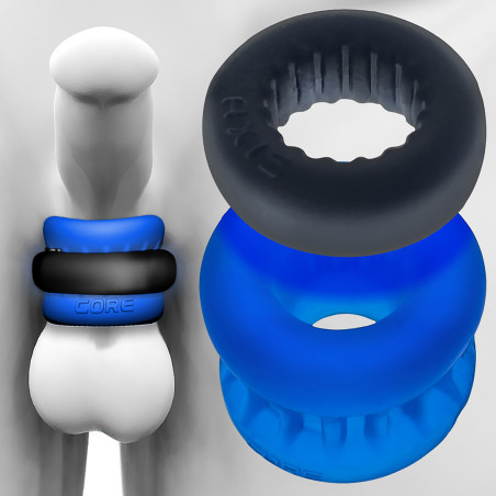 Ballstretcher ULTRACORE de Oxballs Bleu-Noir
