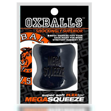 Ballstretcher MEGA SQUEEZE Noir Hauteur 5 cm de Oxballs