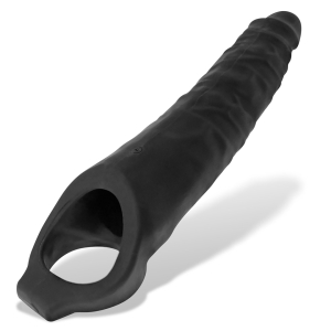 Gaine de pénis SNAKE Noire de Oxballs 21 x 5.5 cm