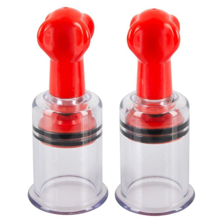 Aspire-tétons NIPSPEER S Diamètre 25 mm Rouges