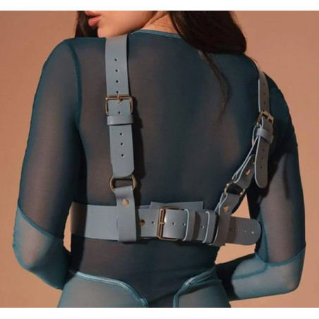 Harnais Buste DELIAH Bleu gris