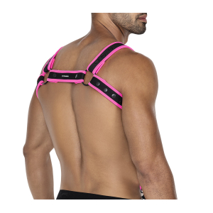 Harnais NEO C4M Noir-Rose