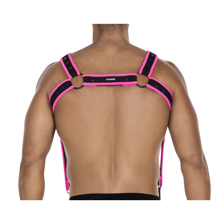 Harnais NEO C4M Noir-Rose