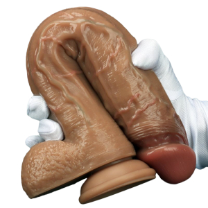 Gode Réaliste REALINK 26 x 5.3cm Marron