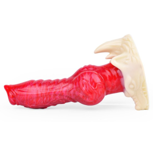 Gode Monster AKATRIX 17 x 6cm Rouge