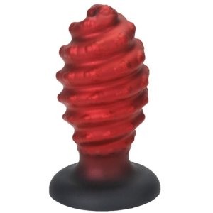 Plug Silicone TORSADO XL 12.5 x 7.2cm Rouge