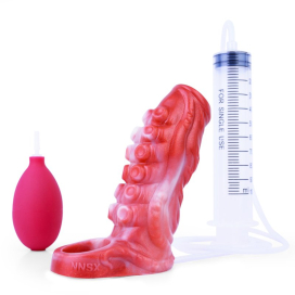 Manchon de pénis éjaculateur CALTY SQUIRT 11 x 4.5 cm