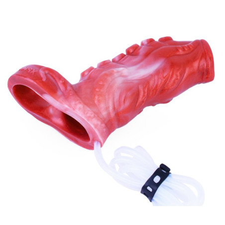 Manchon de pénis éjaculateur CALTY SQUIRT 11 x 4.5 cm