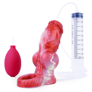 Manchon de pénis éjaculateur DISTY SQUIRT 11 x 4.5 cm
