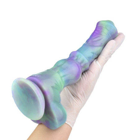Gode horse EKWUS Vert et violet de Unicorny