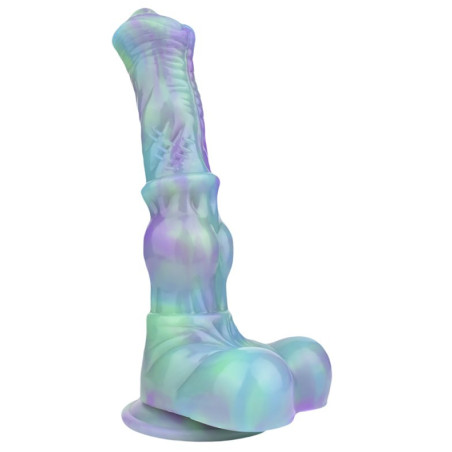 Gode horse EKWUS Vert et violet de Unicorny