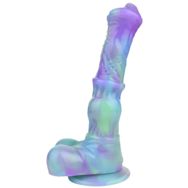 Gode horse EKWUS Vert et violet de Unicorny 2