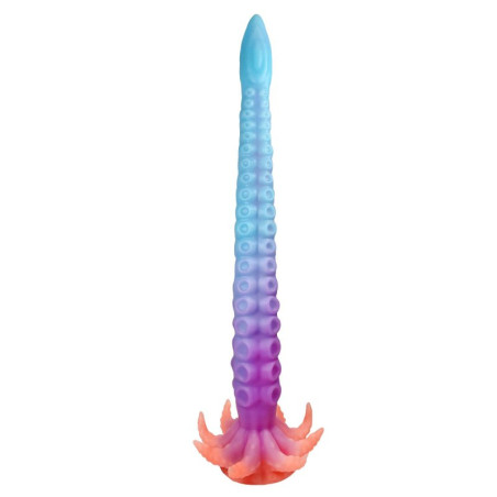 Gode Tentacule TAK-TAK M de 45 x 6 cm - Effet luminescent