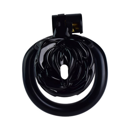 Cage de Chasteté SISSY FLOWER 3.5 x 3.5 cm Noire
