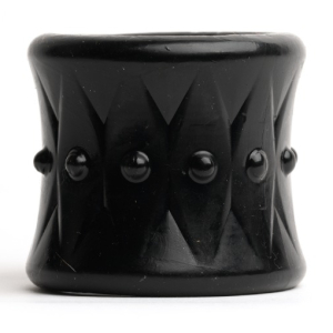 Ballstretcher noir DEEP STACK Hauteur de 50 mm par Sport Fucker
