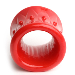 Ballstretcher rouge Sport Fucker DEEP STACK de 50 mm de Hauteur