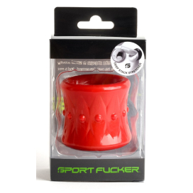 Ballstretcher rouge Sport Fucker DEEP STACK de 50 mm de Hauteur 2