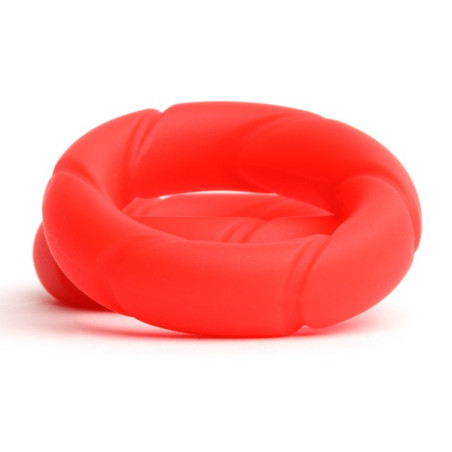 Lot de 2 Cockrings rouges en silicone READY RINGS Sport Fucker