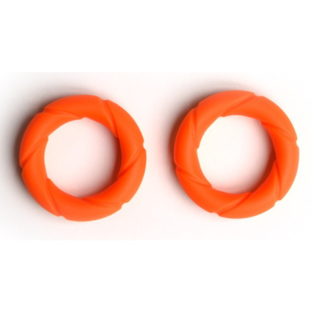 Lot de 2 Cockrings READY RINGS Orange de Sport Fucker