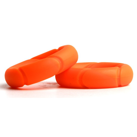 Lot de 2 Cockrings READY RINGS Orange de Sport Fucker