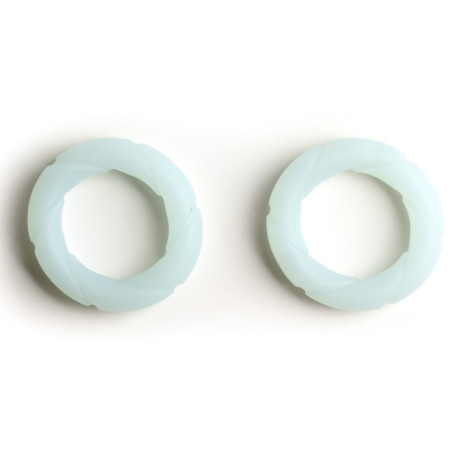 Lot de 2 cockrings phosphorescents READY RINGS de Sport Fucker