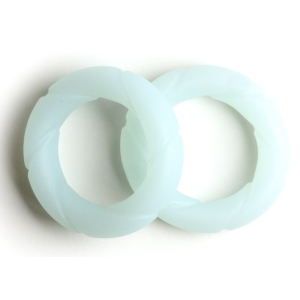 Lot de 2 cockrings phosphorescents READY RINGS de Sport Fucker