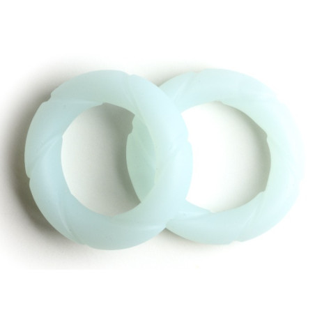 Lot de 2 cockrings phosphorescents READY RINGS de Sport Fucker