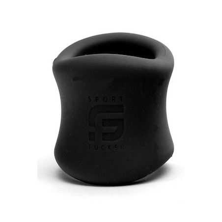 Ballstretcher noir ERGO BALLS de Sport Fucker Hauteur 40 mm