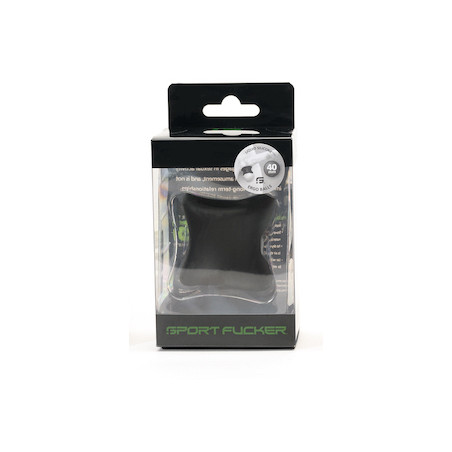 Ballstretcher noir ERGO BALLS de Sport Fucker Hauteur 40 mm