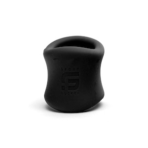 Ballstretcher noir ERGO BALLS de Sport Fucker Hauteur 40 mm