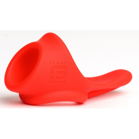 Ballstretcher Silicone TAILSLIDE Rouge de Sport Fucker