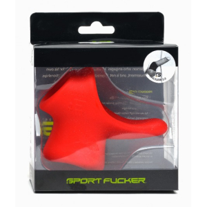Ballstretcher silicone BIG TAILSLIDE Rouge de Sport Fucker