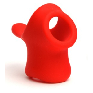 Ballstretcher silicone BIG TAILSLIDE Rouge de Sport Fucker