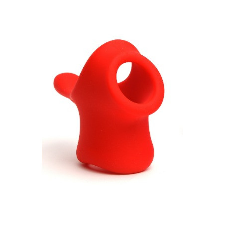 Ballstretcher silicone BIG TAILSLIDE Rouge de Sport Fucker