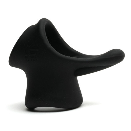 Ballstretcher en silicone BIG TAILSLIDE Noir Hauteur 50 mm