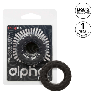 Cockring ALPHA BLACK 25 mm Noir